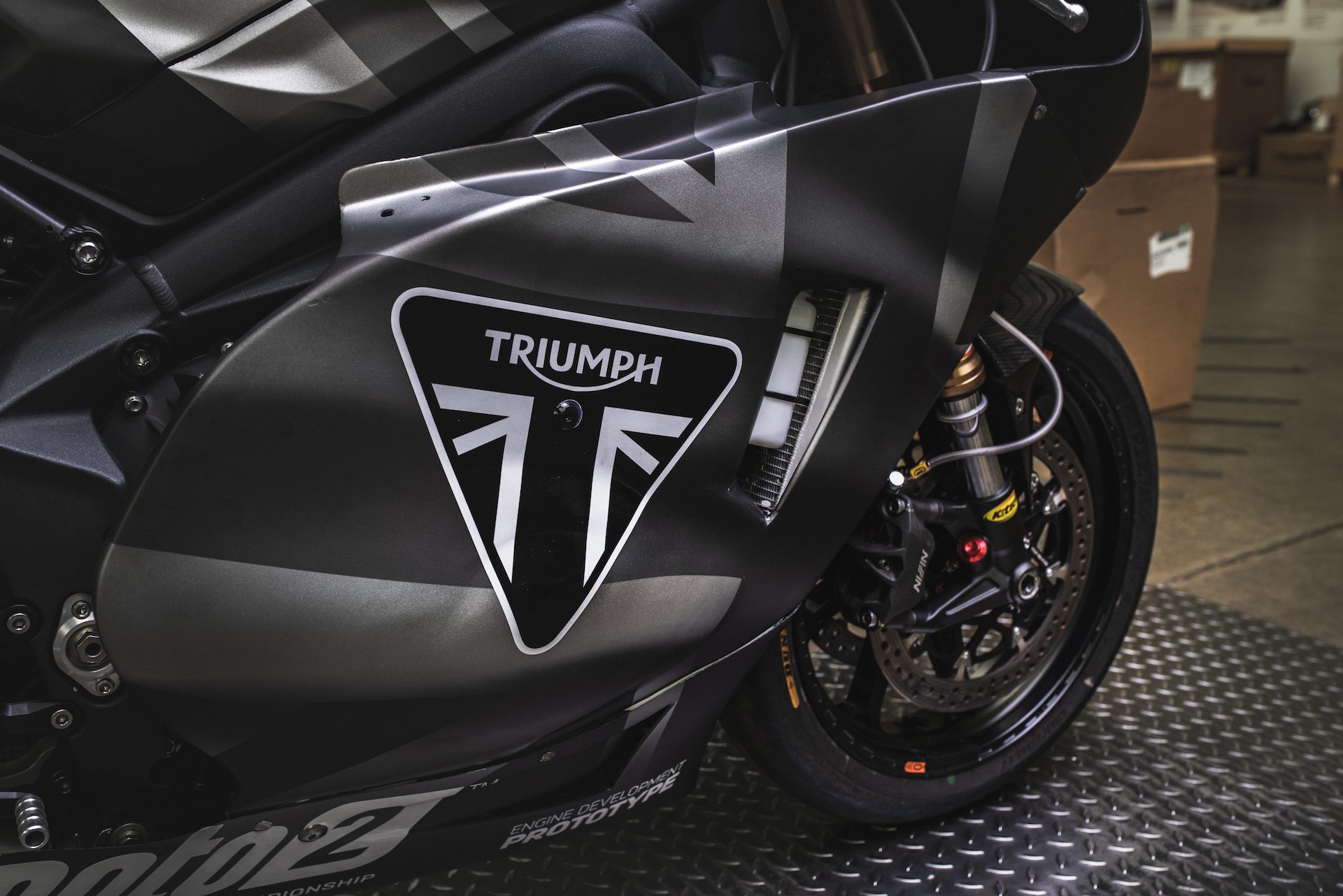 Triumph Developing Electric Motorcycle