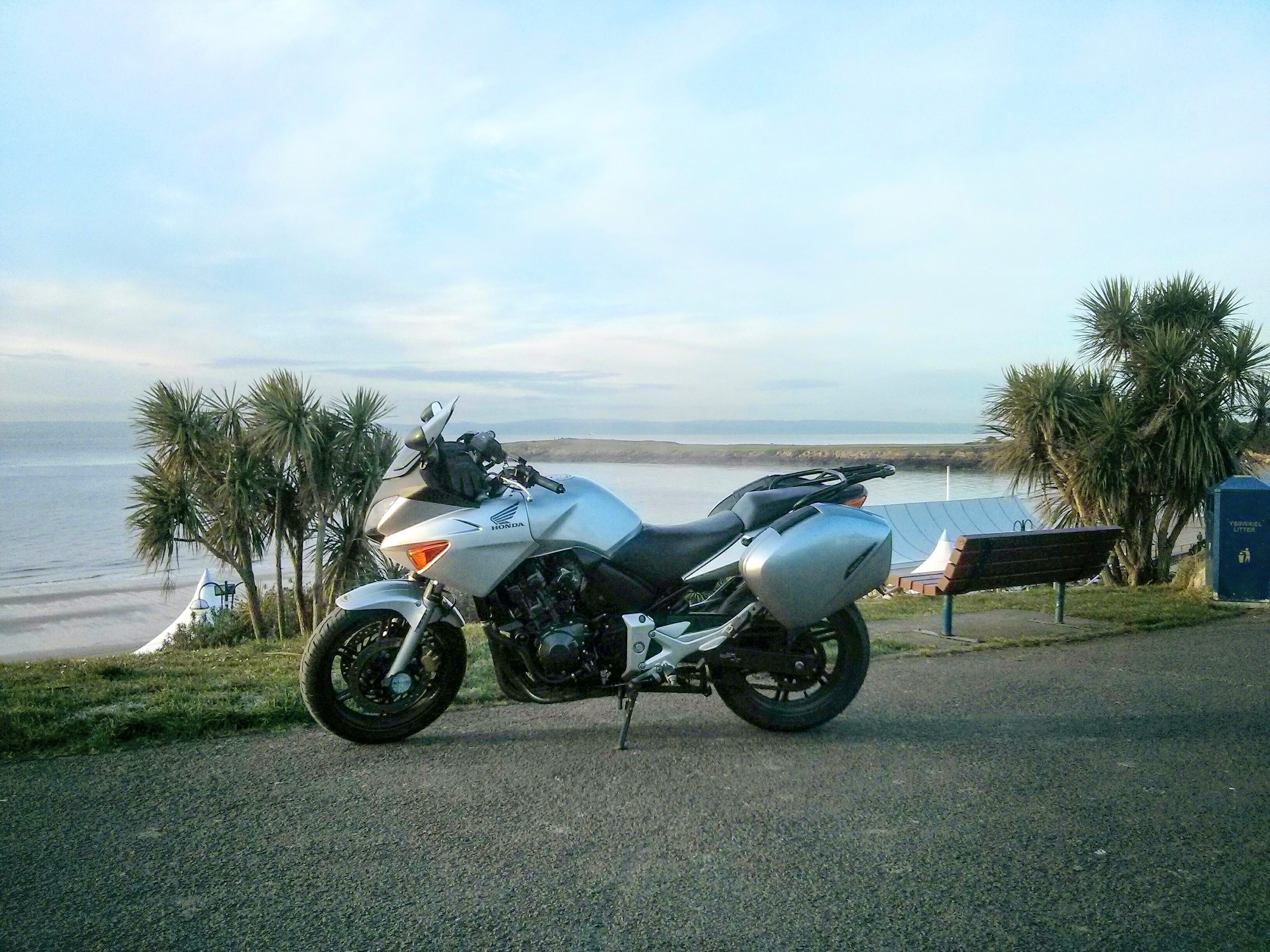 The Honda CBF600 is not an adventure motorcycle