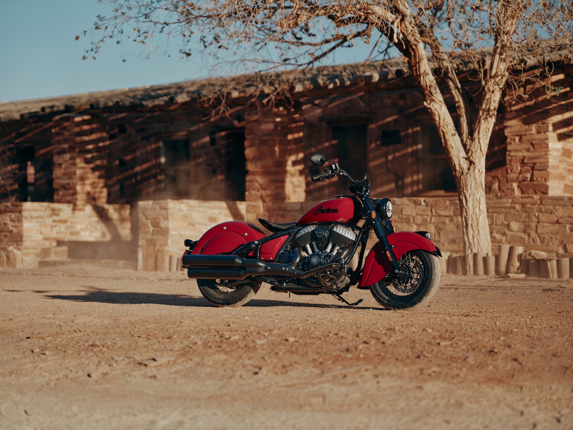 Indian pulls cover off all-new AIR-COOLED Chief Vintage
